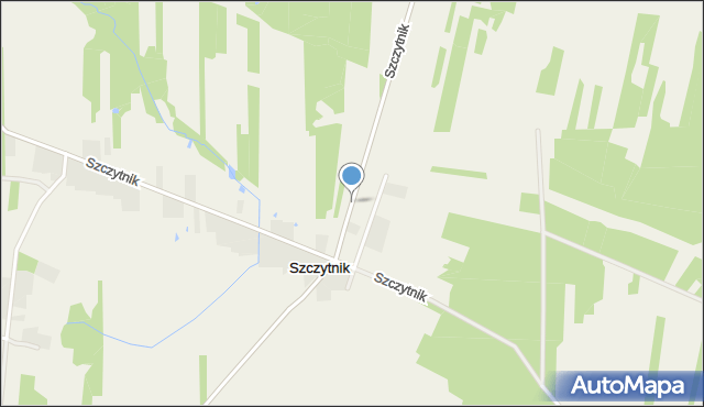 Szczytnik, Szczytnik, mapa Szczytnik