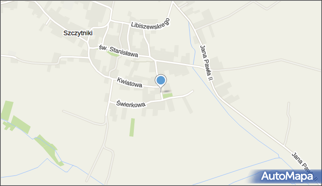 Szczytniki gmina Gdów, Szczytniki, mapa Szczytniki gmina Gdów