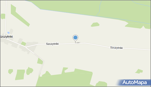 Szczytniki gmina Nowogard, Szczytniki, mapa Szczytniki gmina Nowogard