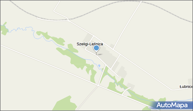 Szeligi-Leśnica, Szeligi-Leśnica, mapa Szeligi-Leśnica