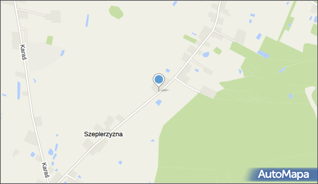 Szeplerzyzna, Szeplerzyzna, mapa Szeplerzyzna