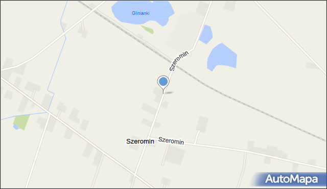 Szeromin, Szeromin, mapa Szeromin