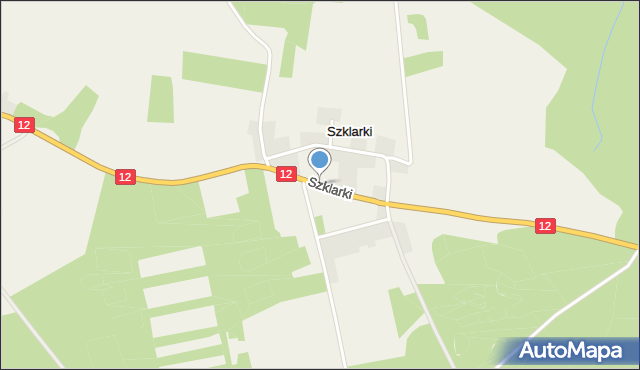 Szklarki, Szklarki, mapa Szklarki