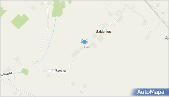Szkleniec gmina Czernikowo, Szkleniec, mapa Szkleniec gmina Czernikowo