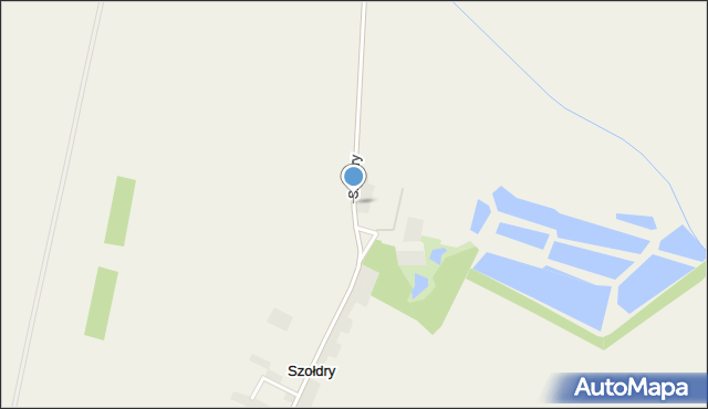 Szołdry, Szołdry, mapa Szołdry