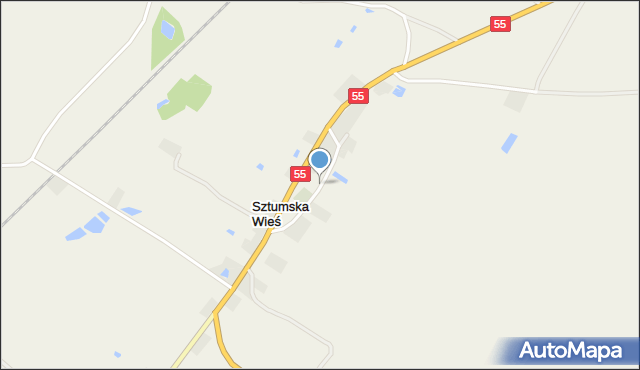 Sztumska Wieś, Sztumska Wieś, mapa Sztumska Wieś