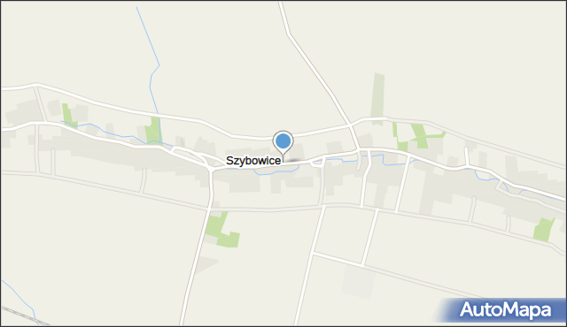 Szybowice, Szybowice, mapa Szybowice