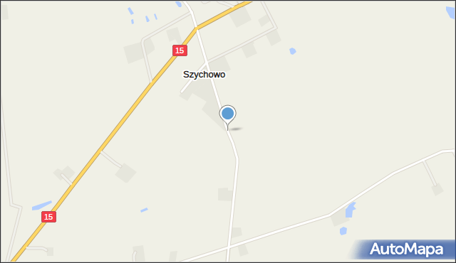 Szychowo, Szychowo, mapa Szychowo