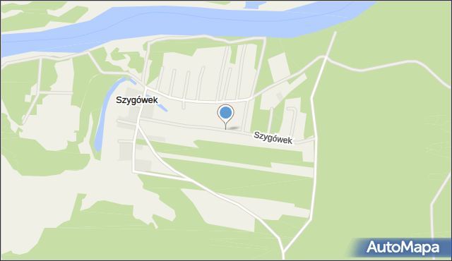 Szygówek, Szygówek, mapa Szygówek