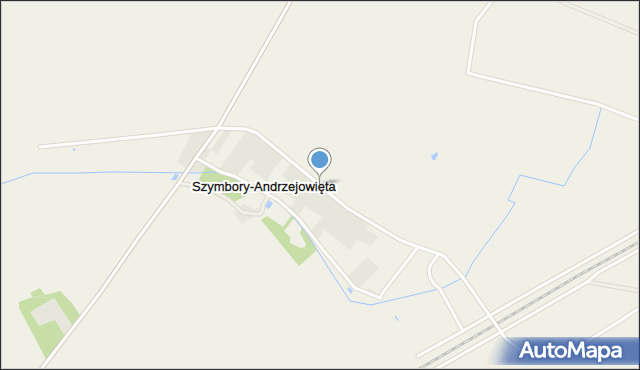 Szymbory-Andrzejowięta, Szymbory-Andrzejowięta, mapa Szymbory-Andrzejowięta