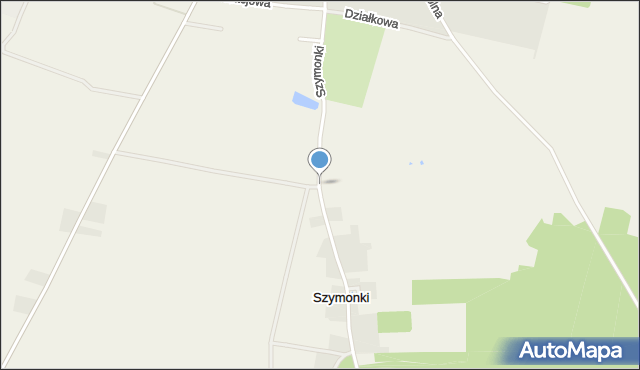 Szymonki, Szymonki, mapa Szymonki