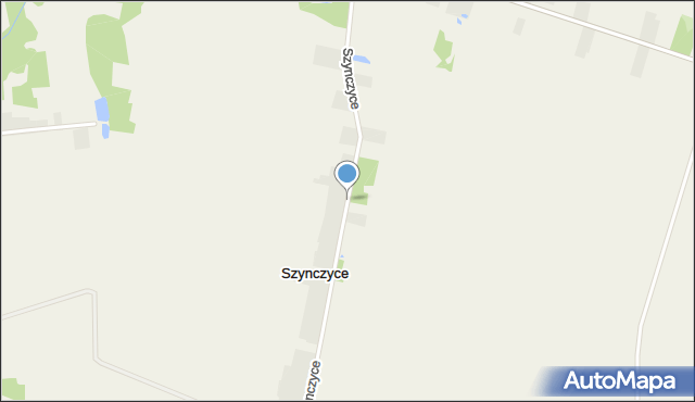 Szynczyce, Szynczyce, mapa Szynczyce