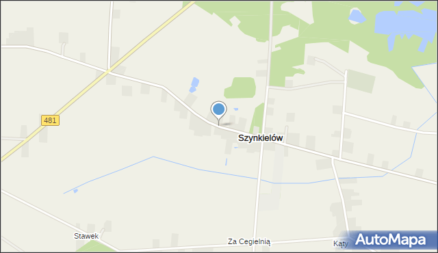 Szynkielów, Szynkielów, mapa Szynkielów