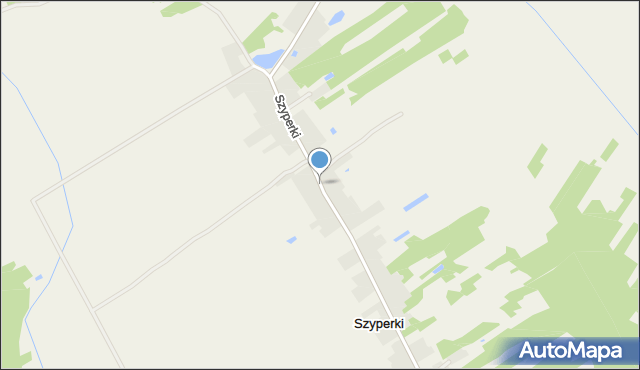 Szyperki, Szyperki, mapa Szyperki