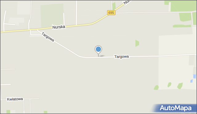 Kosów Lacki, Targowa, mapa Kosów Lacki