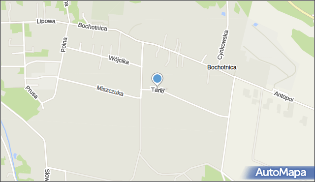 Nałęczów powiat puławski, Tarki Michała, sędziego, mapa Nałęczów powiat puławski