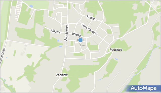 Połaniec powiat staszowski, Tarnowskiego Mieczysława, mapa Połaniec powiat staszowski