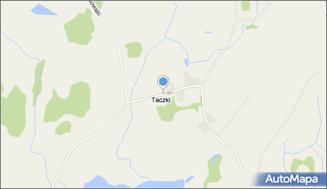 Taczki, Taczki, mapa Taczki