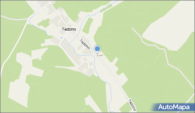 Tadzino, Tadzino, mapa Tadzino