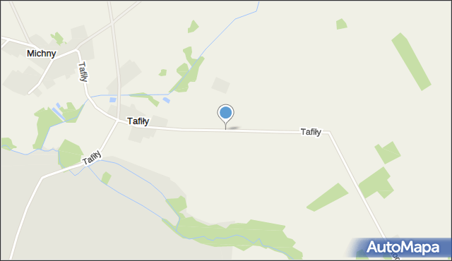 Tafiły, Tafiły, mapa Tafiły