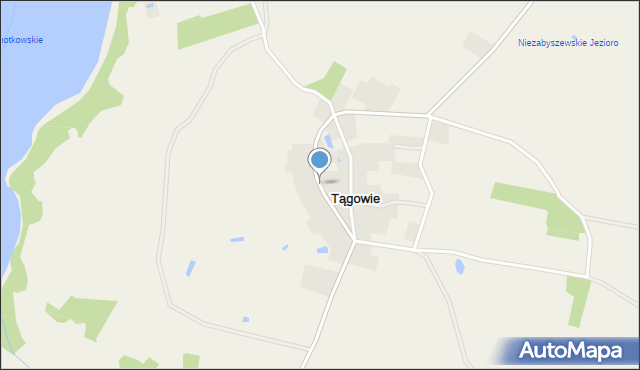 Tągowie, Tągowie, mapa Tągowie