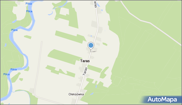 Taras, Taras, mapa Taras