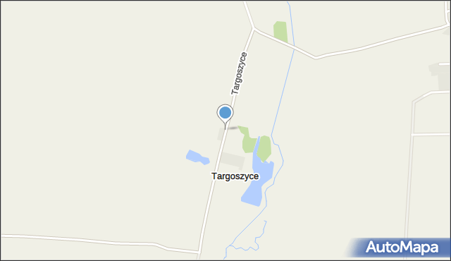 Targoszyce, Targoszyce, mapa Targoszyce