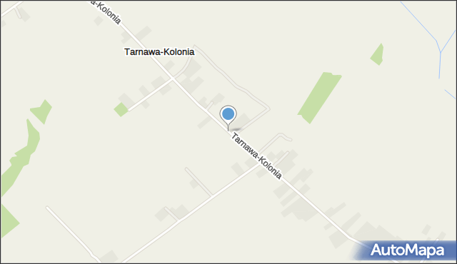Tarnawa-Kolonia, Tarnawa-Kolonia, mapa Tarnawa-Kolonia