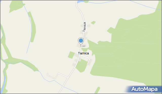 Tarnica, Tarnica, mapa Tarnica