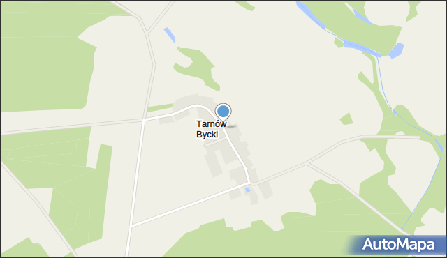 Tarnów Bycki, Tarnów Bycki, mapa Tarnów Bycki