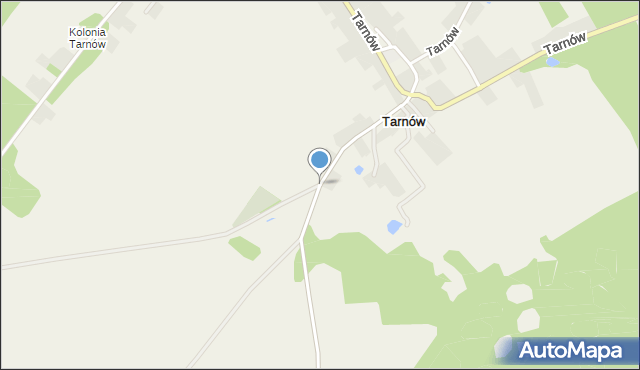 Tarnów gmina Lubiszyn, Tarnów, mapa Tarnów gmina Lubiszyn