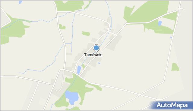 Tarnówek gmina Polkowice, Tarnówek, mapa Tarnówek gmina Polkowice