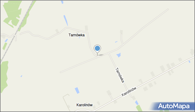 Tarnówka gmina Ruda-Huta, Tarnówka, mapa Tarnówka gmina Ruda-Huta