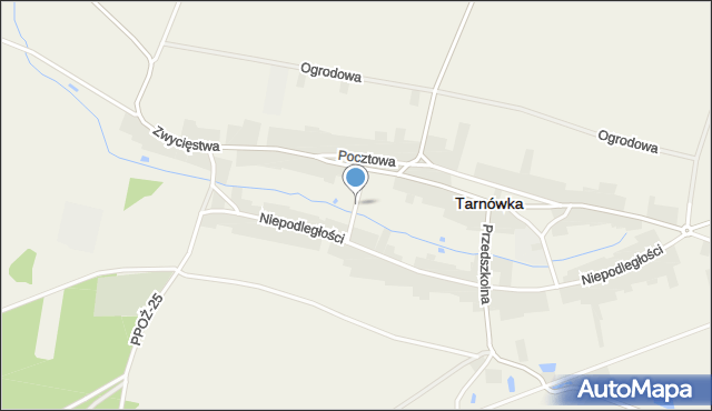Tarnówka powiat złotowski, Tarnówka, mapa Tarnówka powiat złotowski