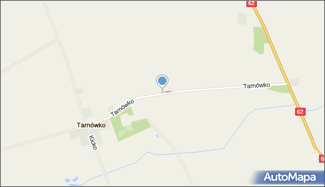 Tarnówko gmina Kruszwica, Tarnówko, mapa Tarnówko gmina Kruszwica