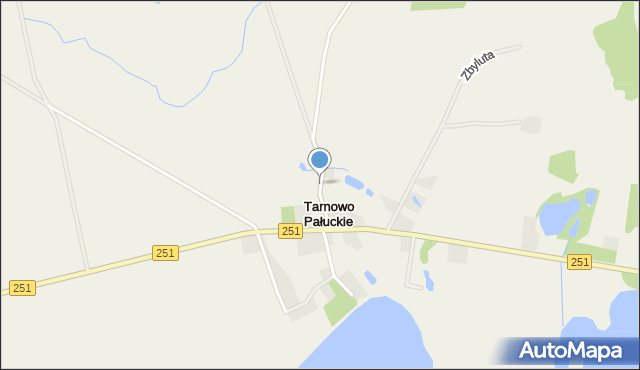 Tarnowo Pałuckie, Tarnowo Pałuckie, mapa Tarnowo Pałuckie