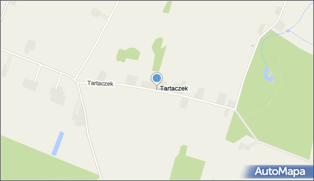 Tartaczek, Tartaczek, mapa Tartaczek