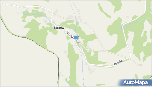 Taszów, Taszów, mapa Taszów