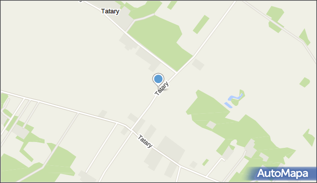 Tatary gmina Kadzidło, Tatary, mapa Tatary gmina Kadzidło