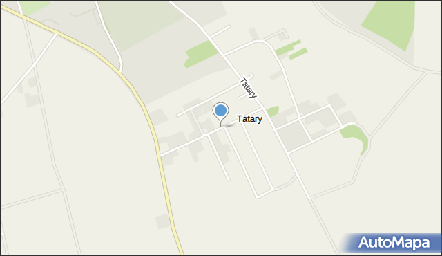 Tatary gmina Nidzica, Tatary, mapa Tatary gmina Nidzica