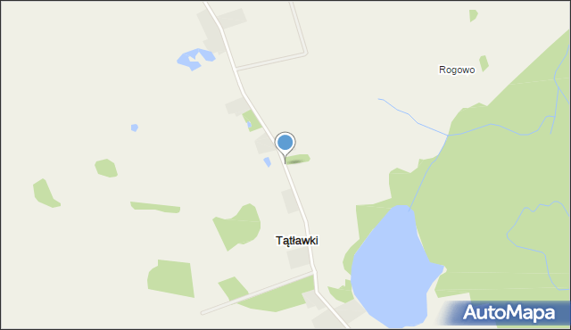 Tątławki, Tątławki, mapa Tątławki