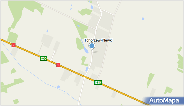 Tchórzew-Plewki, Tchórzew-Plewki, mapa Tchórzew-Plewki