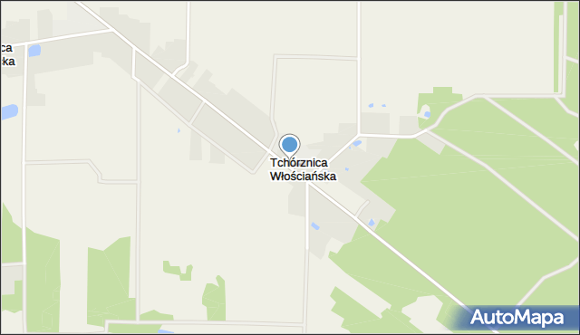 Tchórznica Włościańska, Tchórznica Włościańska, mapa Tchórznica Włościańska