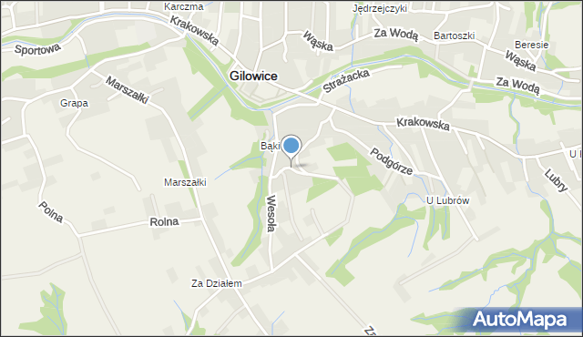 Gilowice powiat żywiecki, Terminy, mapa Gilowice powiat żywiecki