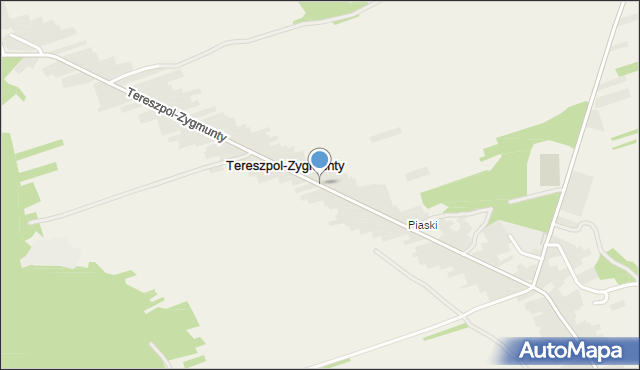 Tereszpol-Zygmunty, Tereszpol-Zygmunty, mapa Tereszpol-Zygmunty