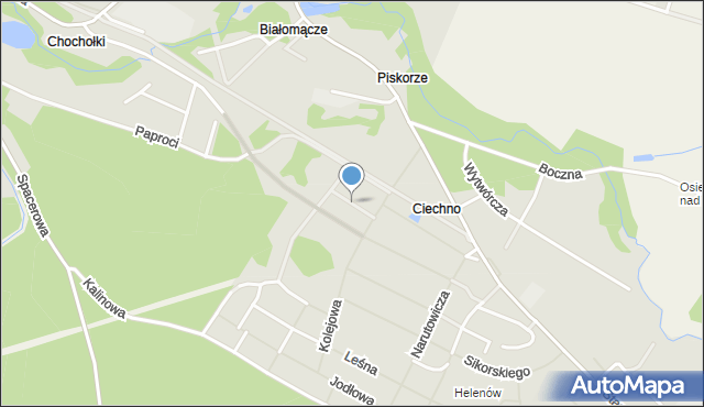 Goleniów, Torowa, mapa Goleniów