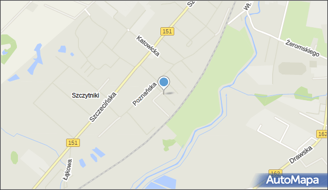 Świdwin, Toruńska, mapa Świdwin