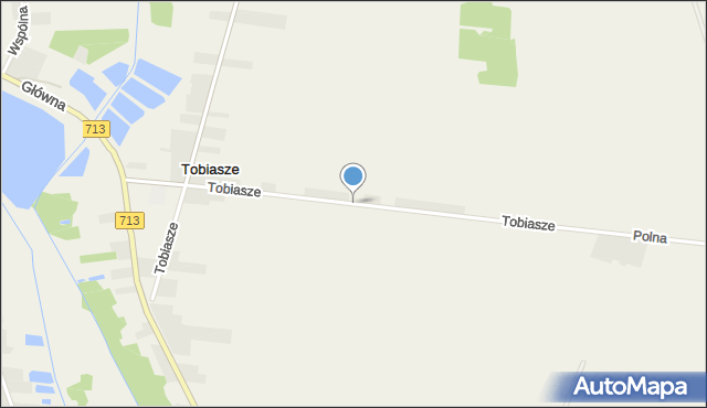 Tobiasze, Tobiasze, mapa Tobiasze