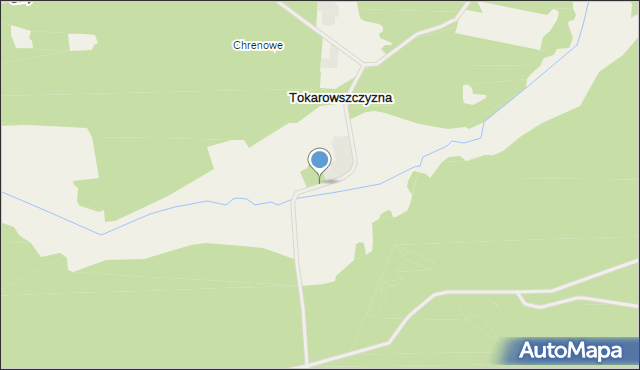 Tokarowszczyzna, Tokarowszczyzna, mapa Tokarowszczyzna