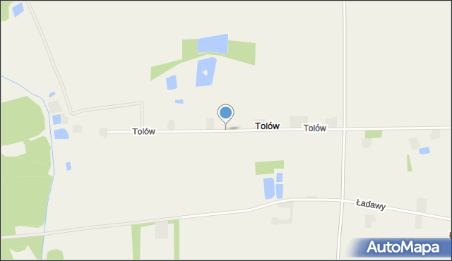 Tolów, Tolów, mapa Tolów